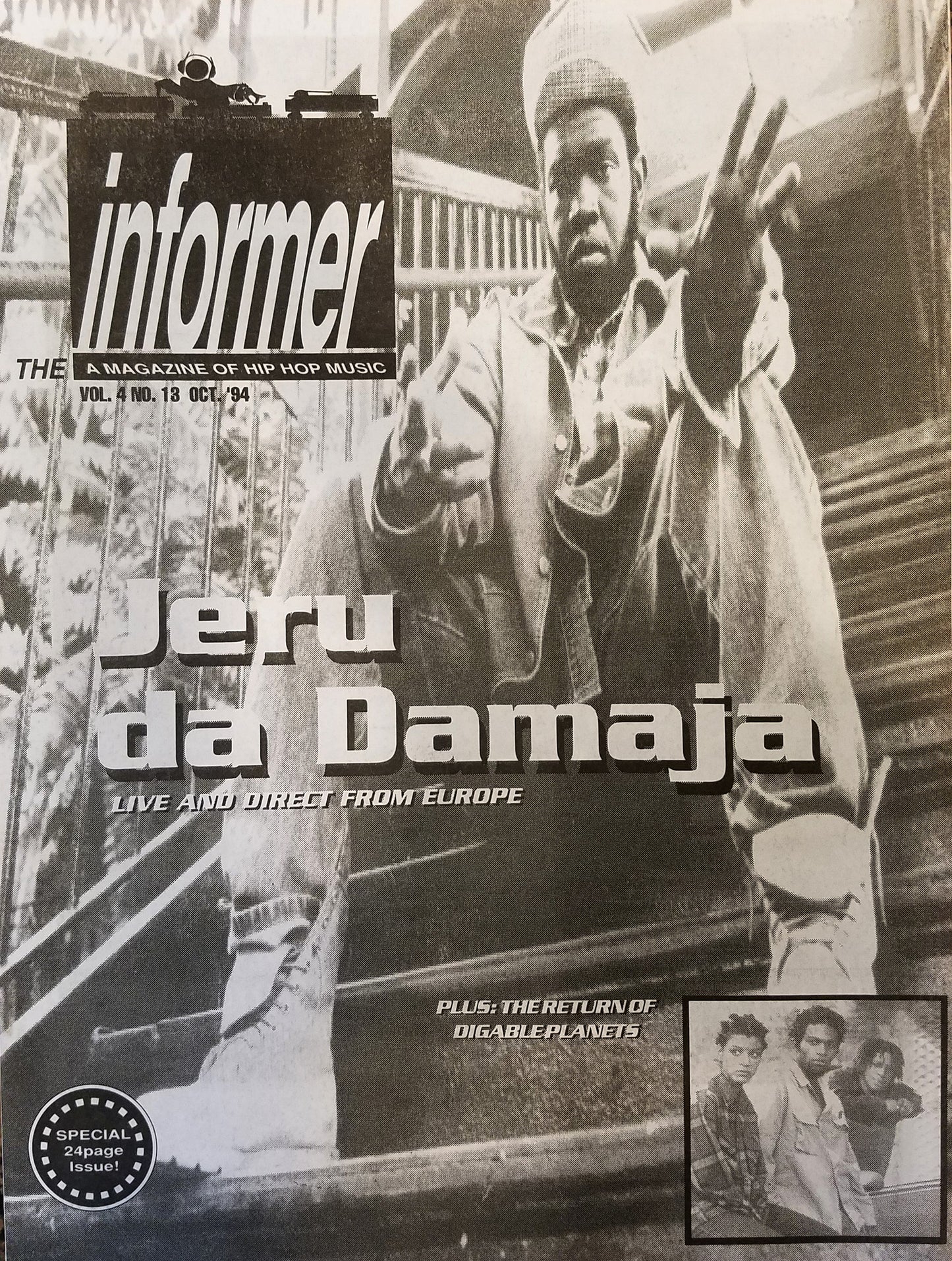 N4MR Hip-Hop Magazine Jeru Da Damaja, Issue 13