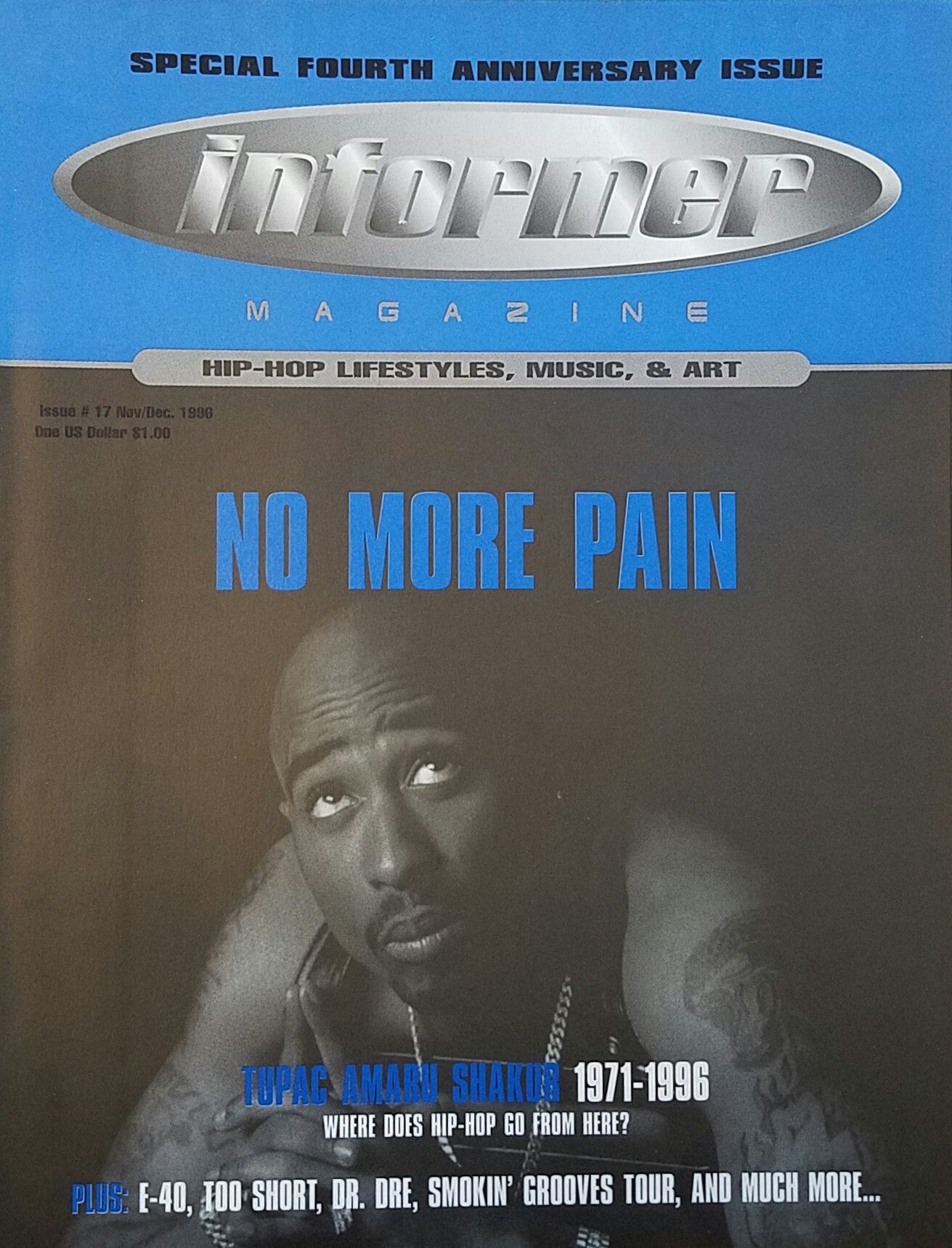N4MR Hip-Hop Magazine Tupac Shakur, Issue 17