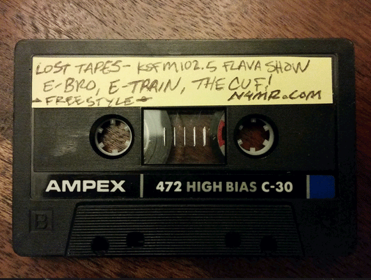 Lost Tapes - Flava Show w/E-Bro, E-Train & The Cuf Circa 1995