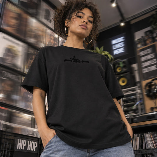N4MR DJ Logo Unisex T-Shirt - Triple Black