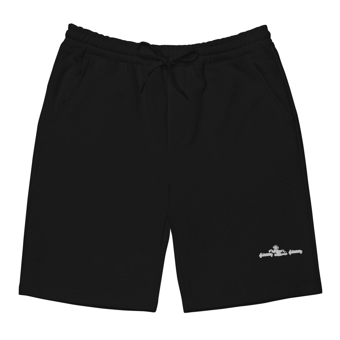 DJ and Turntables N4MR Embroidered Logo Fleece shorts