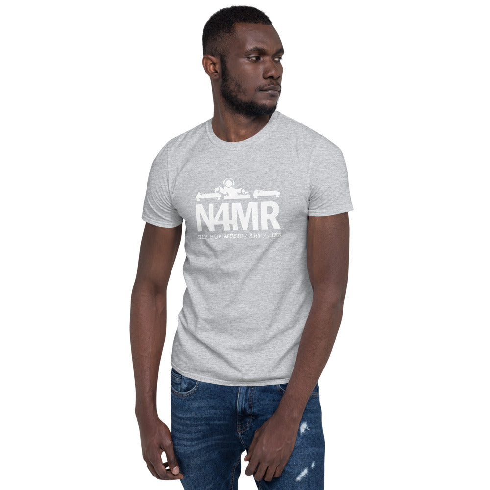 N4MR DJ and Logo T-shirt - short sleeve Unisex T-Shirt
